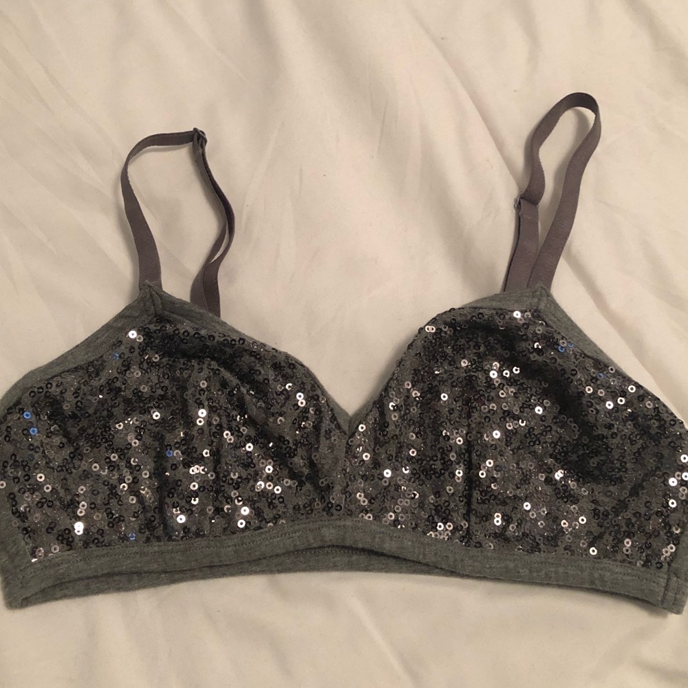 Aerie sparkly bra top